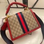 Gucci Queen Margaret Gg Small Top Handle Bag Red 25.5cm - Image 6