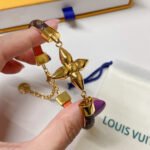 Louis Vuitton Louisette Bracelet Monogram Brown M8665Z - Image 2