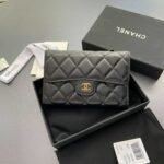 Perfect Match: Chanel Medallion Tote Bag 30cm X Chanel Classic Card Holder Black 15cm - Image 6
