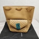 Saint Laurent Joe Backpack Beige 22cm - Image 4