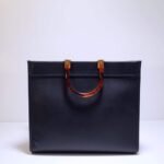 Fendi Sunshine Large Black Leather Shopper 41Cm 8BH372ABVLF0KUR - Image 4