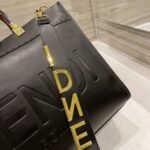 Fendi Sunshine Large Black Leather Shopper 41Cm 8BH372ABVLF0KUR - Image 6