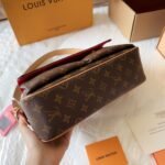 Louis Vuitton Vivacite Bag Monogram Canvas Brown 25Cm - Image 4