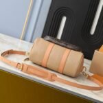 Louis Vuitton Keepall Bandoulière 25 Bag Beige 25cm M12627 - Image 6