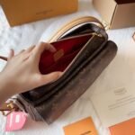 Louis Vuitton Vivacite Bag Monogram Canvas Brown 25Cm - Image 8