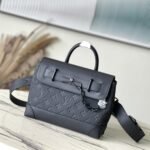 Super Vip 1:1 – Louis Vuitton Steamer PM Taurillon Monogram Black 25Cm M24436 - Image 2