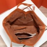 Saint Laurent Tiffany   Fred Paris Raffia Leather Large Tote Brown 50Cm - Image 5