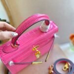Hermès Kelly 25 Alligator Pink 25Cm - Image 6