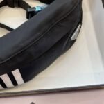 Prada X Adidas Re Nylon Belt Bag Black 26cm 2VL0341WQ8F0002VADS - Image 3