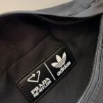 Prada X Adidas Re Nylon Belt Bag Black 26cm 2VL0341WQ8F0002VADS - Image 7