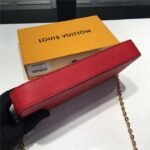 Louis Vuitton Félicie Pochette Red 21cm M63700 - Image 3
