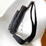 Louis Vuitton Avenue Slingbag Monogram Macassar Black 30Cm M47137 - Image 3