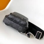 Louis Vuitton Avenue Slingbag Monogram Macassar Black 30Cm M47137 - Image 5