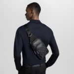 Louis Vuitton Avenue Slingbag Monogram Macassar Black 30Cm M47137 - Image 6