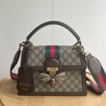 Gucci Queen Margaret GG Top Handle Bag Brown 25Cm - Image 2