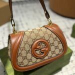 Gucci Blondie Mini Shoulder Bag Beige And Brown 22Cm 815700 HAAKG 9755 - Image 2