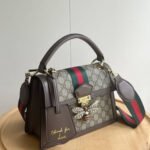 Gucci Queen Margaret GG Top Handle Bag Brown 25Cm - Image 3
