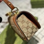 Gucci Blondie Mini Shoulder Bag Beige And Brown 22Cm 815700 HAAKG 9755 - Image 3