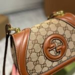 Gucci Blondie Mini Shoulder Bag Beige And Brown 22Cm 815700 HAAKG 9755 - Image 4