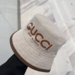Gucci Arnaud Bob Reversible Bucket Hat Beige 7773724HA7Y9464 - Image 3