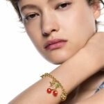 Louis Vuitton x Murakami Cerise Bracelet Gold M1691A - Image 5