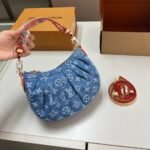 Louis Vuitton Pochette Valley Denim Blue 20Cm M13571 - Image 4