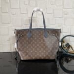 Super Vip 1:1 – Louis Vuitton Neverfull Inside Out MM Bag Blue Grey 31Cm - Image 5