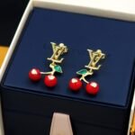 Louis Vuitton x Murakami Cerise Earrings M02808 - Image 2