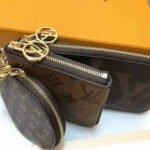 Louis Vuitton Reverse Monogram Giant Trio Pouch Brown 19Cm - Image 4