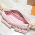 Louis Vuitton Vintage Shoulder Bag Denim Pink 30Cm - Image 5