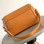 Super Vip 1:1 – Louis Vuitton Dauphine Soft MM Bag Orange 24Cm M25048 - Image 4