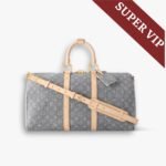 Super Vip 1:1 – Louis Vuitton Keepall Bandoulière 45 Bag Cloudy Gray 45Cm M13748