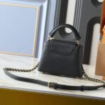 Louis Vuitton Capucines Mini Black 21Cm - Image 5