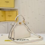 Fendi Peekaboo Iseeu Bag White 27Cm - Image 3