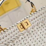 Fendi Peekaboo Iseeu Bag White 27Cm - Image 4