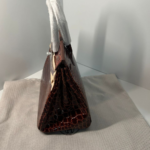 Hermes Birkin 30 Bordeaux Shiny Silver Hardware 30Cm - Image 4