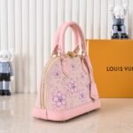 Louis Vuitton x Takashi Murakami Alma BB Pink 25 cm M13104 - Image 4