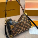 Louis Vuitton Side Trunk MM Monogram Canvas Brown 23Cm M27036 - Image 2