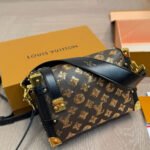 Louis Vuitton Side Trunk MM Monogram Canvas Brown 23Cm M27036 - Image 4