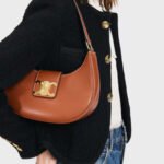 Celine Medium Ava Triomphe Bag Tan 24Cm 114493DGQ 04LU - Image 3