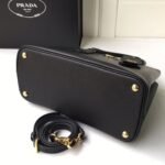 Perfect Match: Prada Saffiano Leather Double Black 25Cm X Prada Small Saffiano Leather Wallet Black 10cm - Image 6