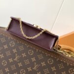 Super Vip 1:1 - Louis Vuitton Wallet On Chain Rosy Grenat Red 19Cm M25814 - Image 5
