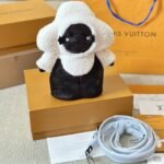 Louis Vuitton Vivienne Backpack Black And White 28Cm M11794 - Image 2