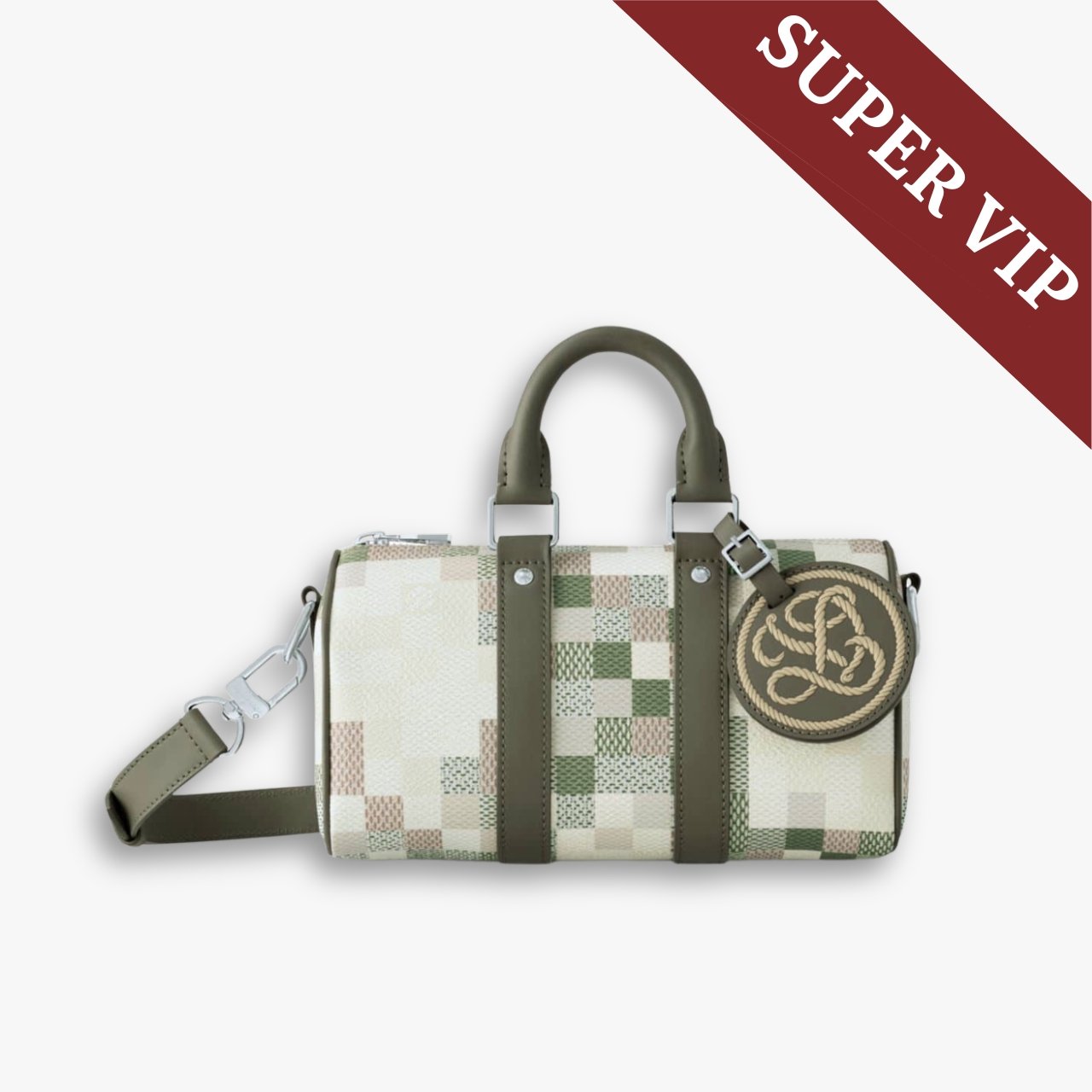 361-5.jpg Super Vip 1:1 – Louis Vuitton Keepall Bandoulière 25 Bag Khaki 25Cm N00105 - Image 1