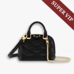 Super Vip 1:1 – Louis Vuitton Nano Alma Bag Black 18Cm M83048