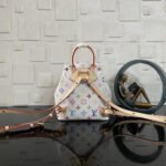Super Vip 1:1 –  Louis Vuitton x Murakami Venice Backpack Multicolored White 20Cm M13081 - Image 6