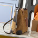 Louis Vuitton Odéon MM Monogram Beige Suede 30Cm - Image 3