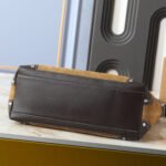 Louis Vuitton Odéon MM Monogram Beige Suede 30Cm - Image 5