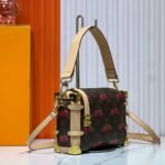 Louis Vuitton X Takashi Murakami Monogram Cerise Side Trunk MM Brown 21Cm M14278 - Image 3