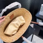 Gucci Medium Straw Tote With Patch Natural 27cm ‎779530 9AAE9 9541 - Image 7